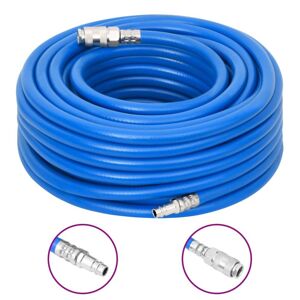 vidaXL Manguera de aire PVC azul 14 mm 10 m