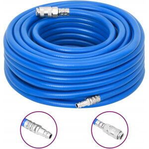 vidaXL Manguera de aire PVC azul 14 mm 50 m