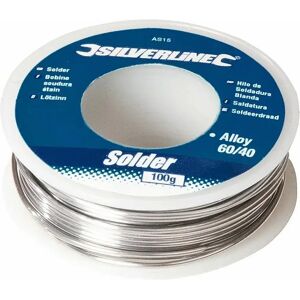 Silverline Bobina de estaño para soldar. 100g