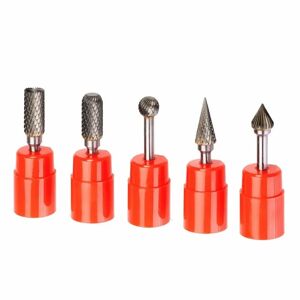 Toolzone Juego de 5 fresas de TCT Premium para metales.