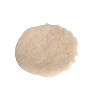 Silverline Funda lana con velcro para pulidora : Tamaño del plato - 125 mm.