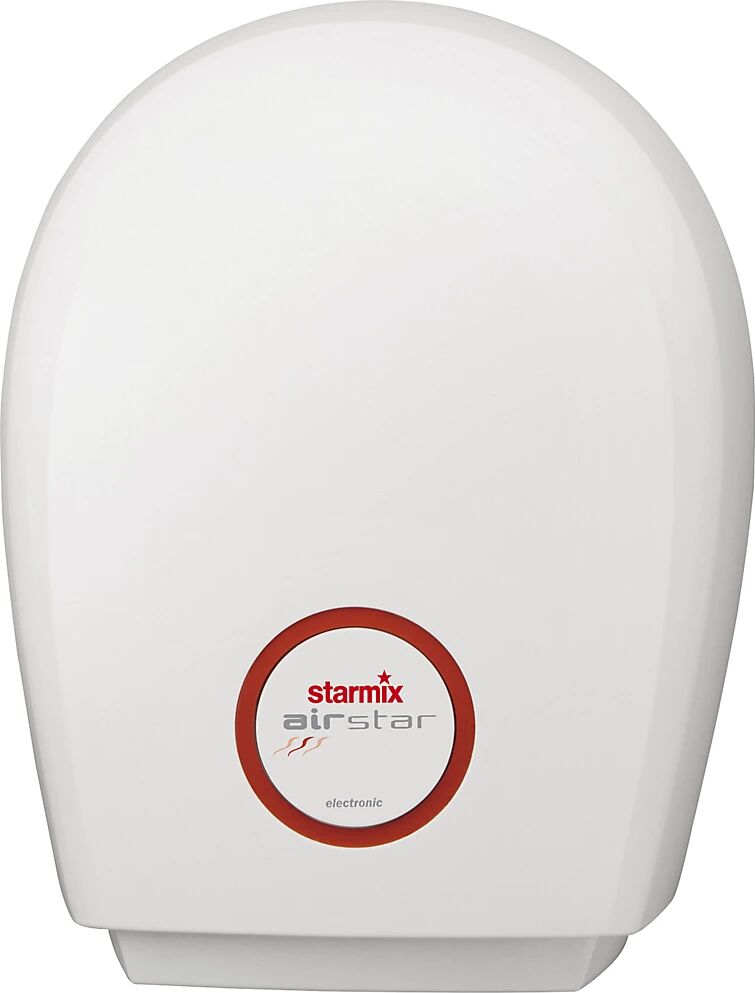 starmix Secador de manos Airstar TT 1800 E, tiempo de secado 23 s, blanco, H x A x P 330 x 270 x 160 mm