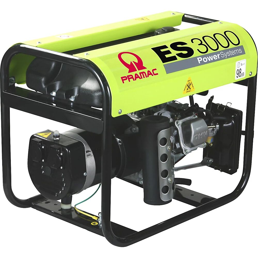 Pramac Generador eléctrico serie ES - gasolina, 230 V, ES 3000 - potencia 2,6 kW, 2,2 kW