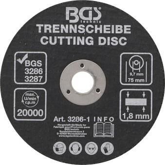 BGS technic KG Discos de corte (Ref: 3286-1)
