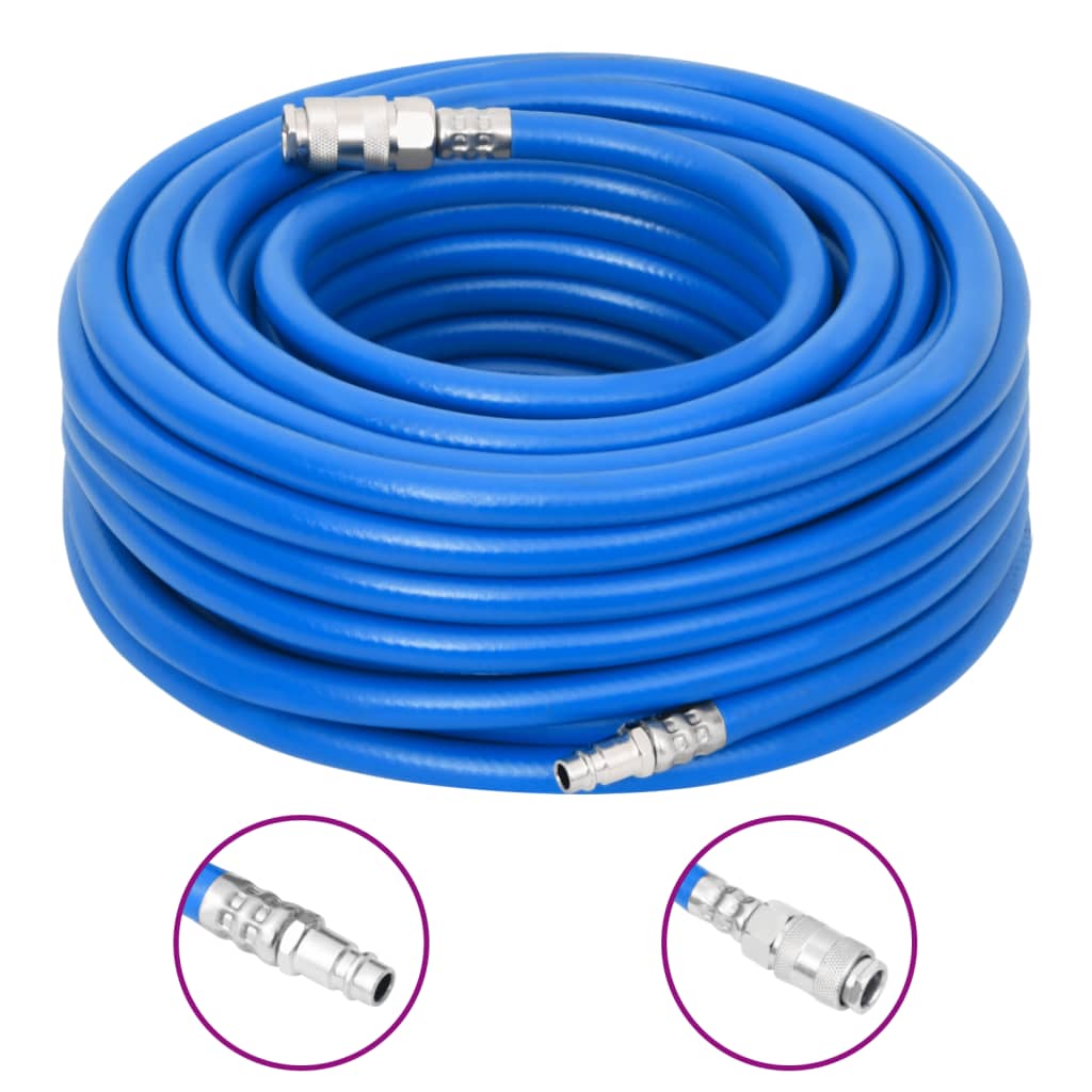 vidaXL Manguera de aire PVC azul 19 mm 5 m