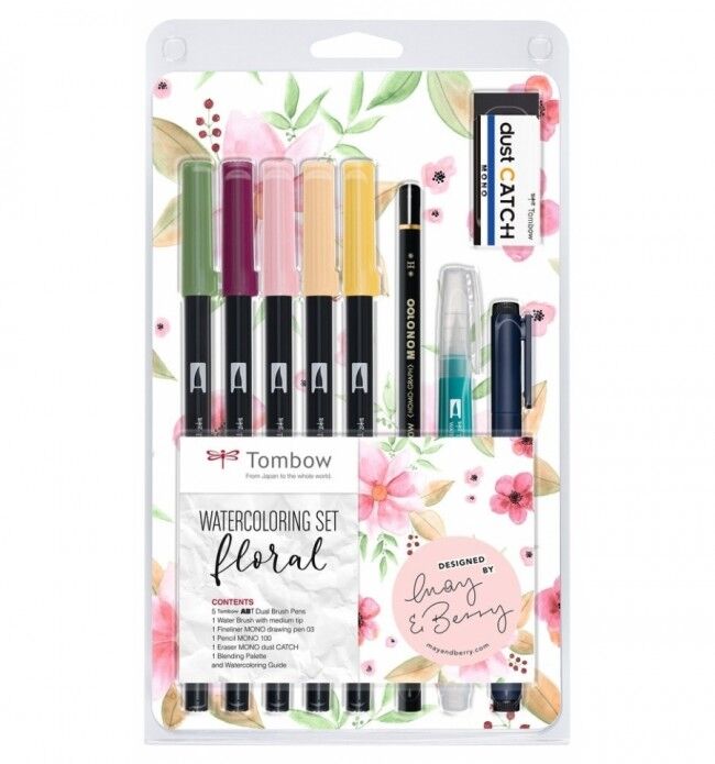 Tombow Set acuarela  Floral