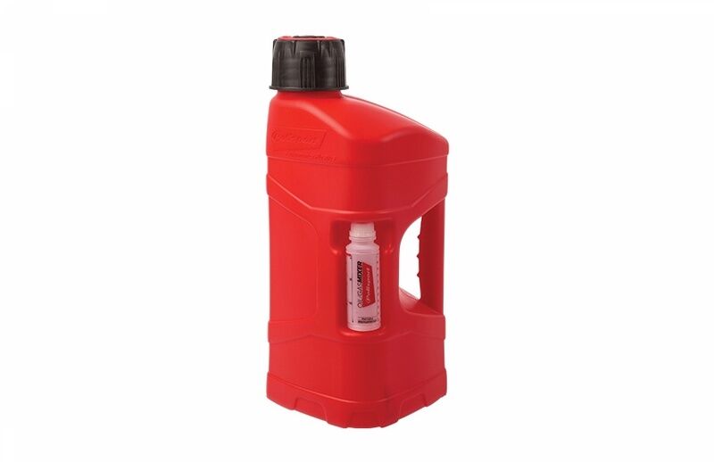 POLISPORT ProOctane 10L lata de llenado rojo rápido + mezclador 100ml -