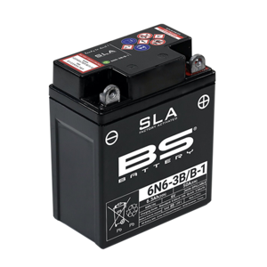 Bs Battery Tehdaskäyttöön Tarkoitettu Huoltovapaa Sla-Akku - 6n6-3b / B-1
