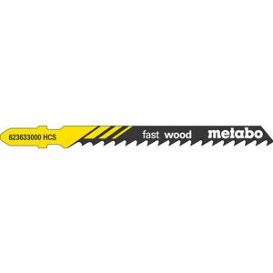 Metabo 100 Lames de scies sauteuses, bois, profess. 74 / 4,0 mm (623712000)