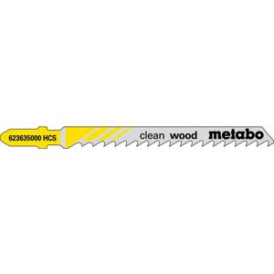 Metabo 25 Lames de scies sauteuses, bois, profess. 74 / 4,0 mm (623609000)