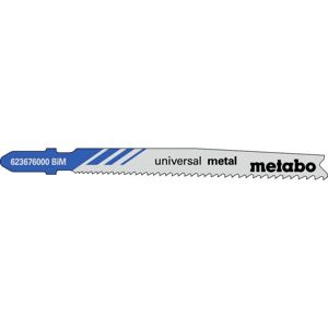 Metabo 25 Lames de scies sauteuses, metal, pionier, 74 mm/progr. (623620000)