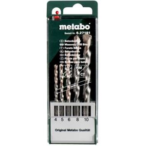 Metabo Coffret de forets a beton, serie pro - 5 pieces