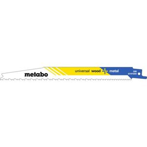 Metabo 5 lames de scies sabres, B+M, pionier, 200 x 1,25 mm (631915000)