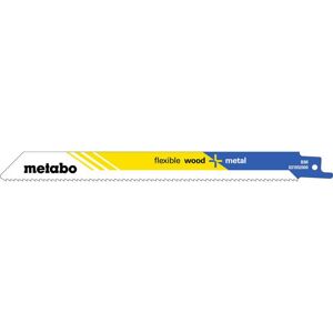 Metabo 200 Lames de scies sabres, b+m, flexible, 200 x 0,9 mm (625497000)