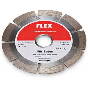 Flex Diamantjet Disque de tronconnage diamante pour beton standard Disque diamante O125 pour beton Super Premium