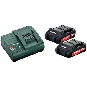 METABO SET DE BASE 2 X 2.0 AH (685161000)