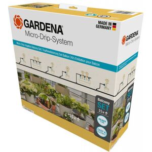 GARDENA 13401-32 Systeme Micro-Drip Set de demarrage pour balcons - Action