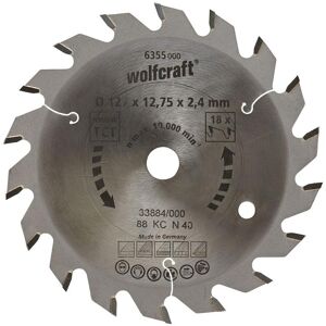 wolfcraft Lames de scies circulaires manuelles Serie vert (coupes semi-fines rapides)-6355000