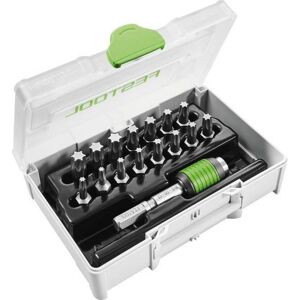 Festool Assortiment dembouts SYS3 XXS CE TX BHS 60 205823