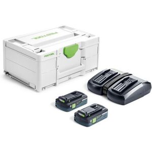 Festool Set Énergie SYS 18V 2x4,0/TCL 6 DUO - Publicité