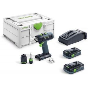 Festool Perceuse-visseuse sans fil T 18+3 HPC 4,0 I-Plus - 576446 - Publicité