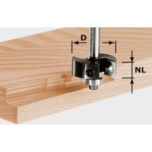 Festool Fraise a feuillurer a plaquettes reversibles HW S8 D3812 491085