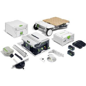 Festool Scie circulaire sur table sans fil CSC SYS 50 EBI-Set - 577379