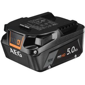 2 batteries Pro Lithium 18V AEG - 5,0 Ah - L1850SHD - Chargeur - Sac - SETLL1850SHD - Publicité