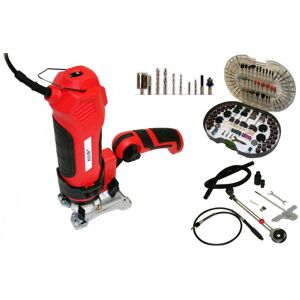 Varan Motors - DMX-550A-ACC Outil Scie Twist Saw Multifonctions 550W + Kit 286 accessoires