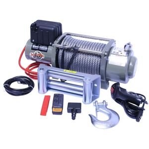 Varan Motors - var-sc16800 Treuil electrique 12V 7620KG 4200W, Treuil a cable longueur 28m Ø12.0mm