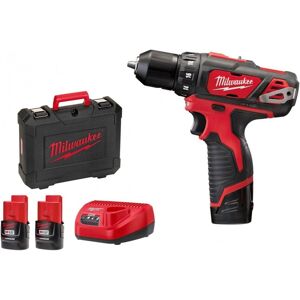 Milwaukee Perceuse-visseuse sans fil Milwaukee M12BDD-202C 12V 2.0Ah