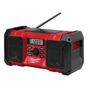 Milwaukee Radio de chantier DAB+ sans fil, 18 volts, M18JSR-0