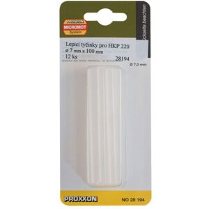 Proxxon Bâtons de colle Proxxon pour HKP 220, 7 mm, 12 pièces