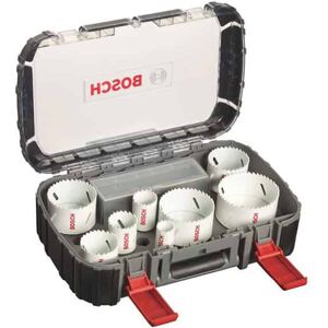 BOSCH Coffret électricien 11 scies-trépans Progressor - 2608594194