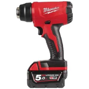 MILWAUKEE Décapeur thermique 18V 5Ah M18 BHG-502C - 4933459772 - Publicité