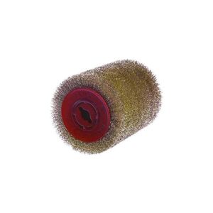 MAKITA Brosses fil d acier laitonne pour decapeur a rouleau Ref P 656