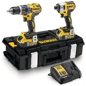 DEWALT Perceuse DCD796 + Visseuse à chocs DCF887 18V 5Ah - DCK266P2-QW