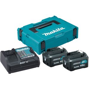 MAKITA Pack 2 batteries 12V 4Ah + chargeur DC10SB - 197641-2 - Publicité