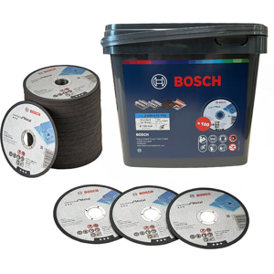 BOSCH Seau de 100 disques standard metal 125x1x22.23 - 061599765G