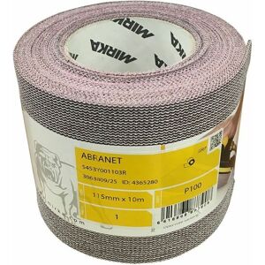 - Abranet rouleaux abrasifs 115 mm x 10 m Grain: 180