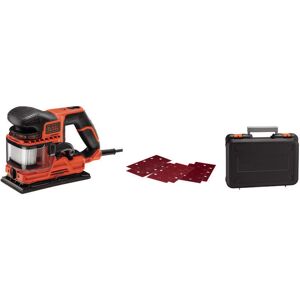 Black & Decker Black&decker - ponceuse duosand 270W b+d ka 330 eka + coffret et 6 feuilles abrasives - Publicité