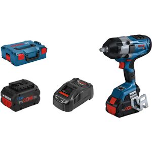 Gds 18 V-1000 18V 2x8.0Ah Li-Ion 1/2' Biturbo Brushless Impact Wrench Kit - Bosch - Publicité