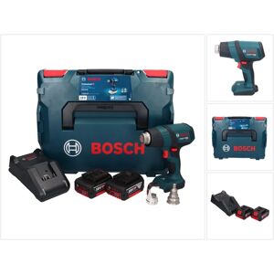 Ghg 18V-50 Professional Décapeur thermique sans fil 18V 300°C / 500°C 18V + 2x batteries 5,0Ah + Chargeur + Coffret L-Boxx - Bosch - Publicité