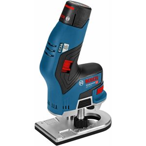 Bosch - GKF12 V-8 12v 2x3.0Ah Li-ion Brushless Router L-Boxx Kit - Publicité