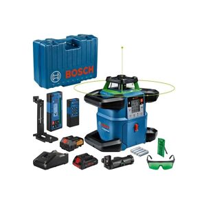 Bosch - grl 650 chvg Niveau à bulle laser rotatif 18 v alimenté par batterie avec accessoires - Publicité