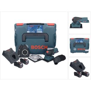 Bosch - gss 12V-13 Professional Ponceuse vibrante sans fil 12V + 2x Batteries 2,0Ah + Chargeur + l-boxx - Publicité