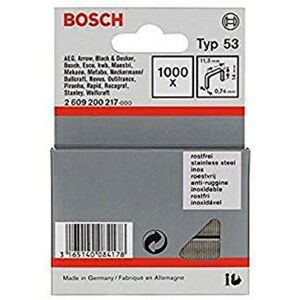 Bosch - 2609200217 Agrafe à fil fin Type 53 11,4 x 0,74 x 14 mm - Publicité