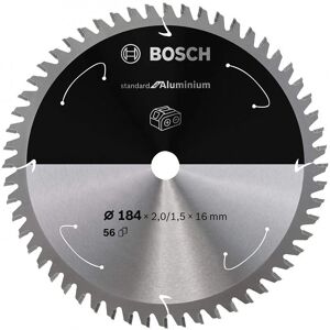 Bosch - Professional Professional 1x Lame de scie circulaire Expert (for Aluminium, 184 x 16 x 2 mm, 56 dents, accessoire de scie circulaire sans fil) (2608837766) - Publicité