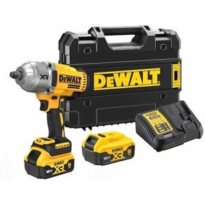 Dewalt Boulonneuse ½" xr 18V 5Ah Li-Ion Brushless 1396 Nm avec baterrie et chargeur - Publicité