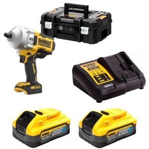 Dewalt - DCF961H2T Visseuse à choc sans fil 1/2 1632Nm - 2 x 5.0Ah batteries Powerstack, chargeur et tstak - Publicité